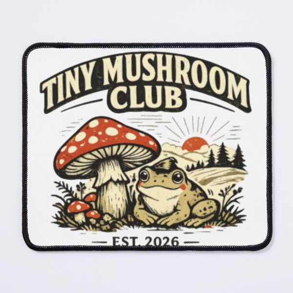 Item preview, Tiny Mushroom Club Frog Vintage Cottagecore Shirt designed and sold by Creativedes786.