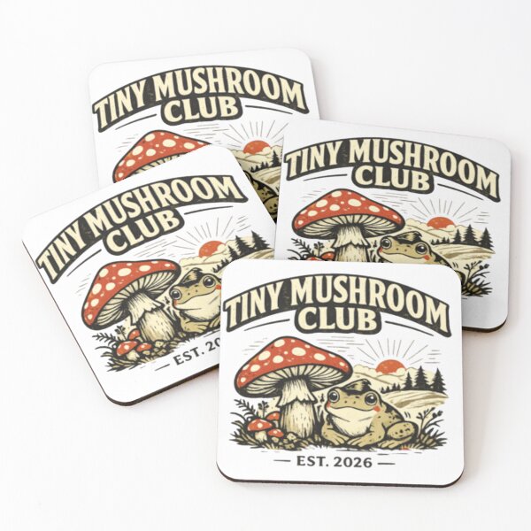 Artikelvorschau, Tiny Mushroom Club Frosch Vintage Cottagecore Shirt entworfen und verkauft von Creativedes786.