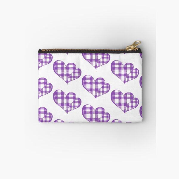Item preview, Violet Weave: Textured Hand-Drawn Gingham Pattern designed and sold by LiveLearnCreate.
