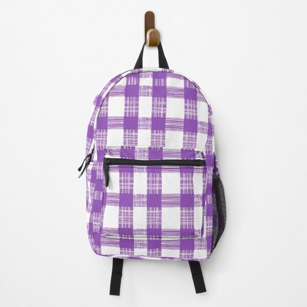 Item preview, Violet Weave: Textured Hand-Drawn Gingham Pattern designed and sold by LiveLearnCreate.