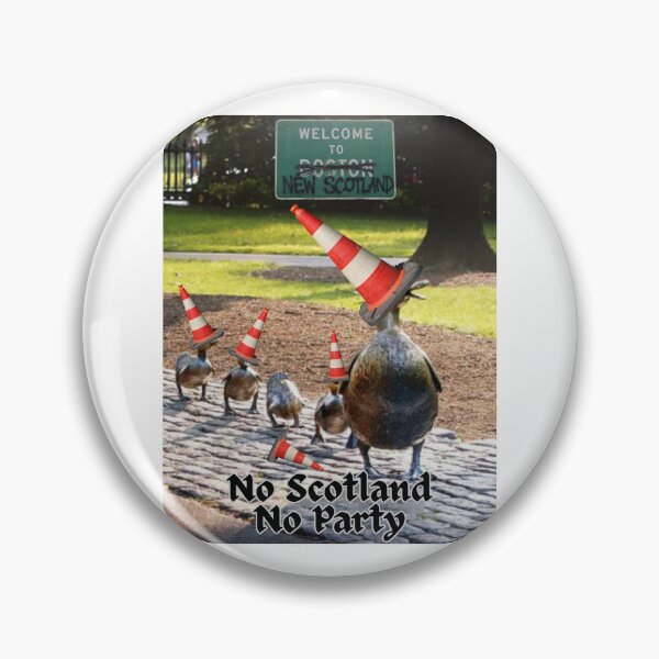 Item preview, Welcome to Boston New Scotland No Scotland No Party Traffic Cone Statues designed and sold by No Scotland No Party - Titan Takeover.