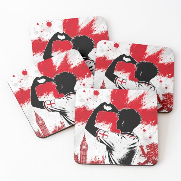 Item preview, England Pride Heart Hands Ar designed and sold by BagFactoryUK.