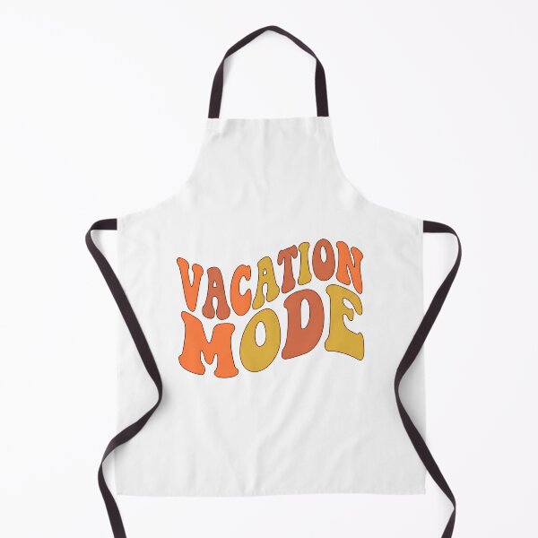 Item preview, Vacation Mode Retro 70s Style Vintage Summer Travel Quote designed and sold by MyHappyArtShop.