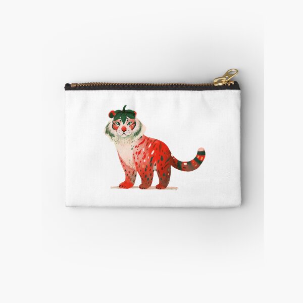 Aperçu de l'œuvre Tigre fraise créée et vendue par paperfinch.