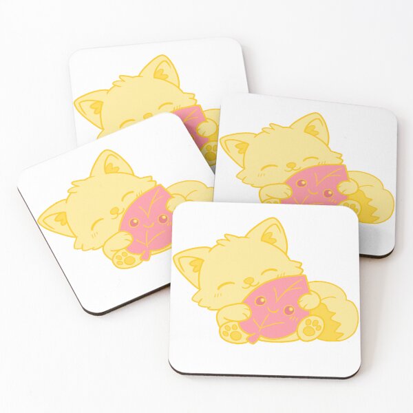 Item preview, Cute Kawaii Yellow Fox designed and sold by Phyllya Design.