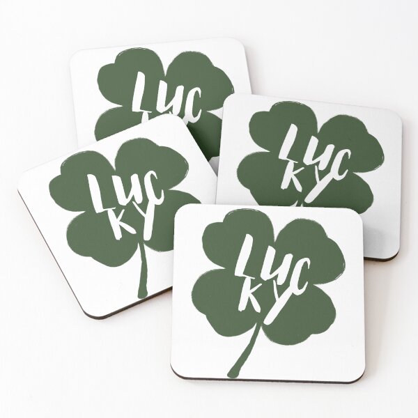 Item preview, Lucky Four Leaf Clover Sticker | St. Patrick's Day Aesthetic | Good Luck Vinyl Decal designed and sold by sophiebeckham13.