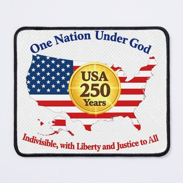 Item preview, USA One Nation Under God designed and sold by Illumine-World.