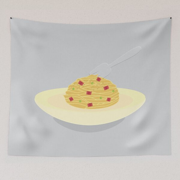 Item preview, Carbonara_Illustration designed and sold by ROSE ANN BANILAR.