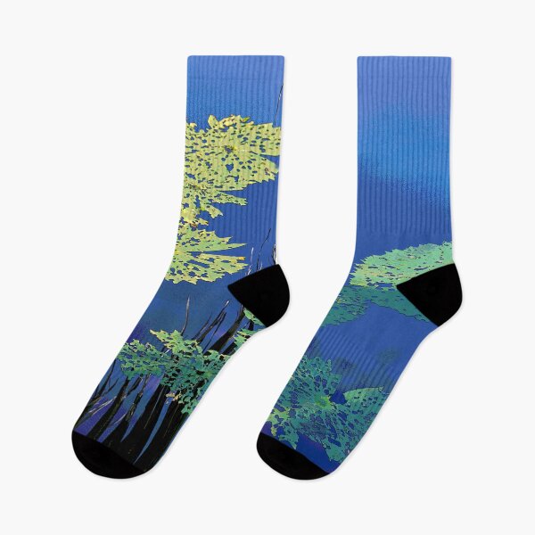 Item preview, Palm Leaves And Frond Floating In Teal Waters  designed and sold by DEC02.