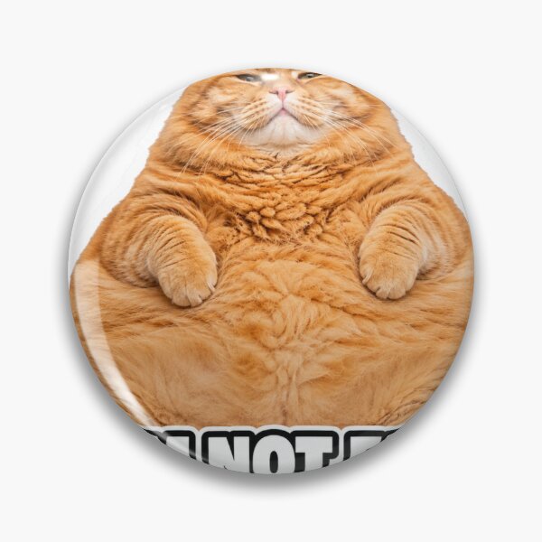 Artikelvorschau, Im Not Fat Im Fluffy Funny Chonky Cat Meme entworfen und verkauft von MoodyMeows.