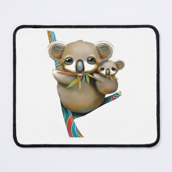 Item preview, Cute Koala and Joey in Eucalyptus Tree designed and sold by Karin Taylor.