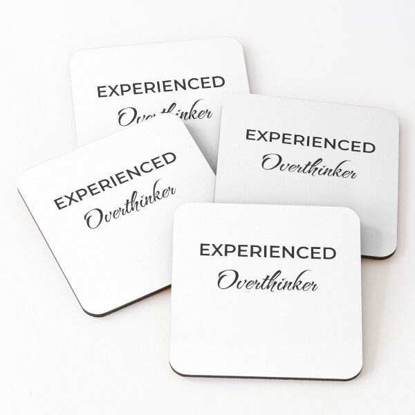 Item preview, Experienced Overthinker designed and sold by After Midnight Studio.