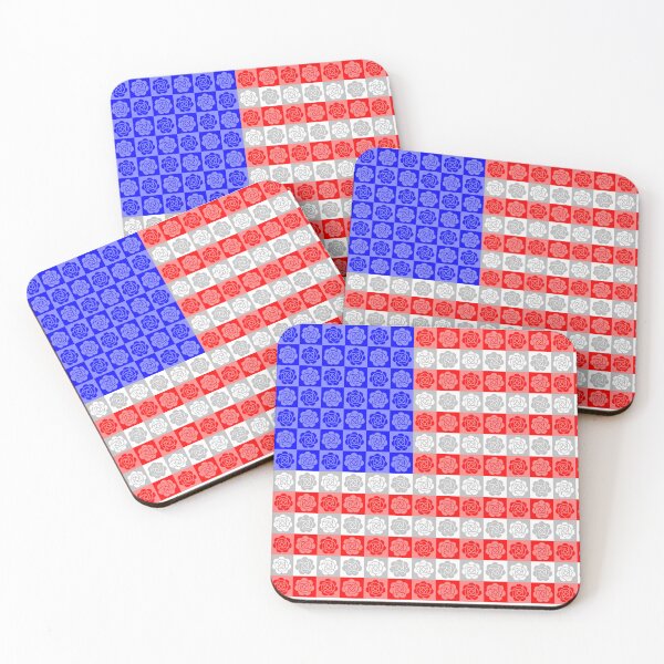 Item preview, Rose Pop Art: American Flag  designed and sold by SarahJosArt.