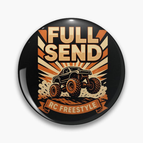 Item preview, Full Send, RC Freestyle Monster Truck, Off-Road RC Hobby designed and sold by No Excuses Supply.