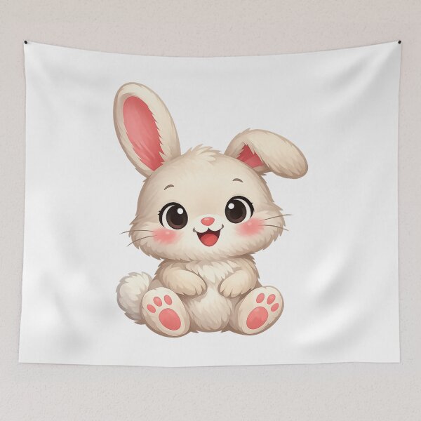 Item preview, cute rabbit designed and sold by BlockyBeasts.