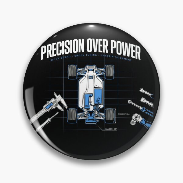 Item preview, Precision Over Power, RC Racing Blueprint, RC Car Tuning & Setup  designed and sold by No Excuses Supply.
