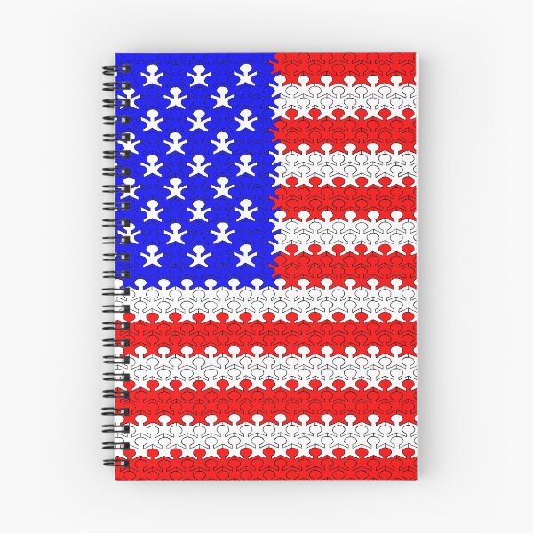 Item preview, Puzzle People: American Flag  designed and sold by SarahJosArt.