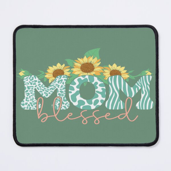 Item preview, Mom Blessed Sunflower Cottagecore Nature Mother's Day Design  designed and sold by BirdsnStuff.