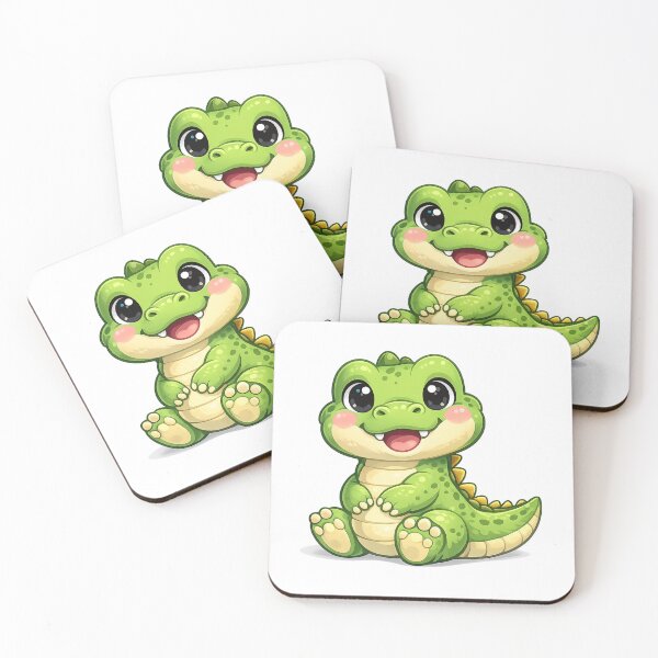 Item preview, cute crocodile designed and sold by BlockyBeasts.