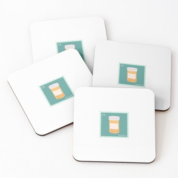 Item preview, Green Pharmacist Stamp designed and sold by AshleyZ1106.