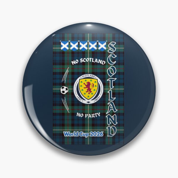 Item preview, Scotland EST 1873 Tartan Soccer No Scotland No Party Scottish Flag designed and sold by No Scotland No Party - Titan Takeover.