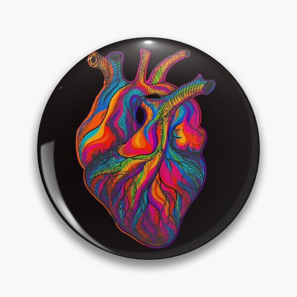Item preview, Colorful Heart designed and sold by coratikstudio.