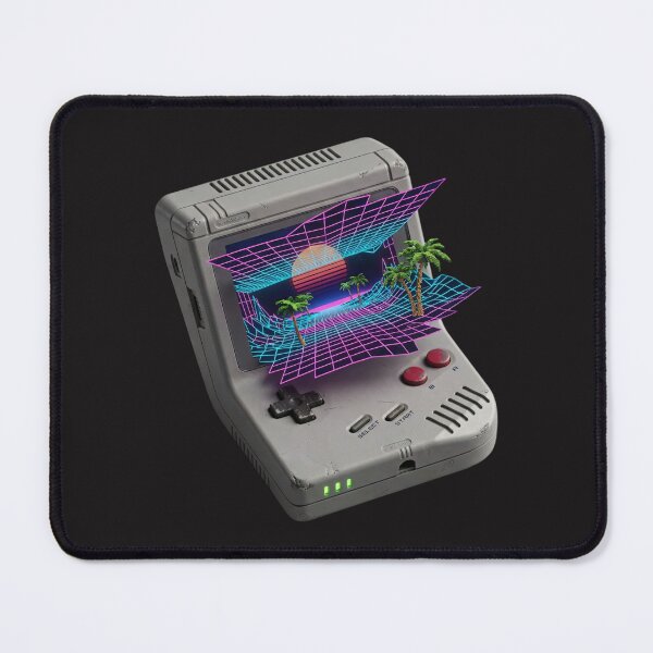 Item preview, Retro Arcade Synthwave Game Boy 3D Pop Out designed and sold by Utopian-Magic.