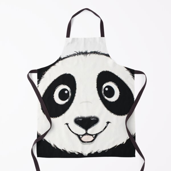 Item preview, Cute Panda Face Line Art | Minimalist Animal Illustration | Playful Black & White Wildlife Design designed and sold by PixPixari.