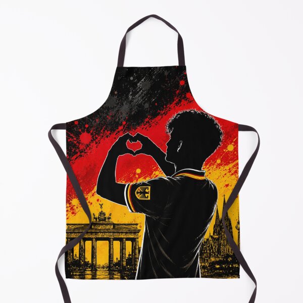 Item preview, Germany Pride Heart Hands Art designed and sold by BagFactoryUK.