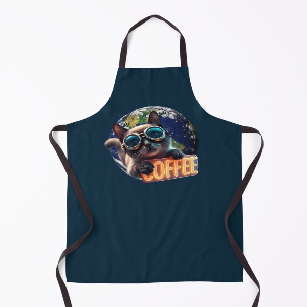 Item preview, Coffee Cat - Earth Explorer Space Kitten designed and sold by hoodiehood.