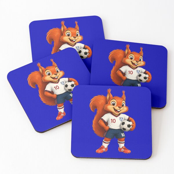 Item preview, England Striker Squirrel designed and sold by SecretSquirrellDesigns.