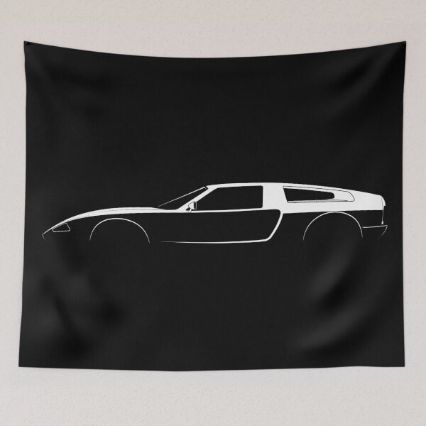 Item preview, C111-II (White) designed and sold by Car Silhouettes.
