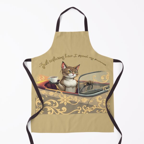 Item preview, Cat coffee Road Trip Cat Driving with Coffee designed and sold by hoodiehood.