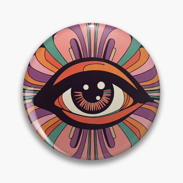 Item preview, Psychedelic All Seeing Eye Art designed and sold by neonvelour.