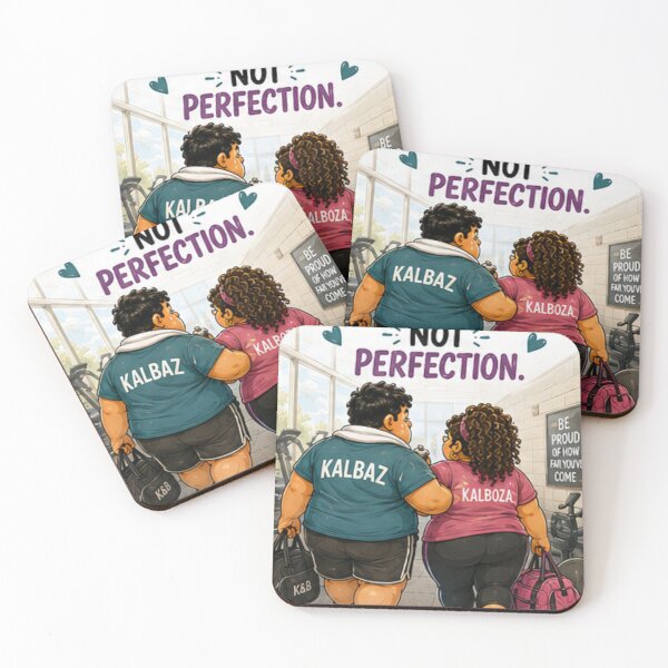 Item preview, Progress Not Perfection – Gym Motivation designed and sold by layalistoresa.