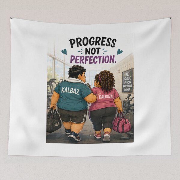 Item preview, Progress Not Perfection – Gym Motivation designed and sold by layalistoresa.