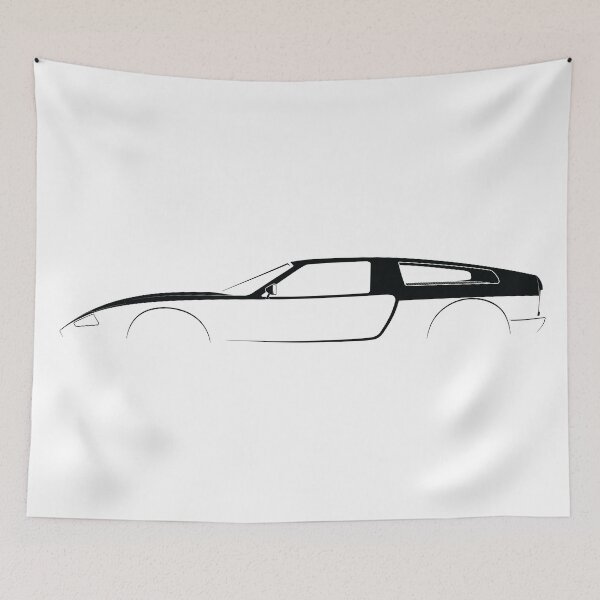 Item preview, C111-II (Black) designed and sold by Car Silhouettes.