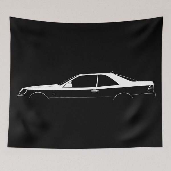 Item preview, CL-Class (C140) (White) designed and sold by Car Silhouettes.