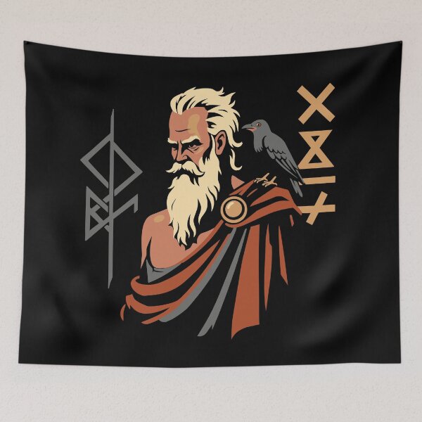 Item preview, Nordic Reverence – Old Gods & Quiet Devotion designed and sold by zoliartdesign.