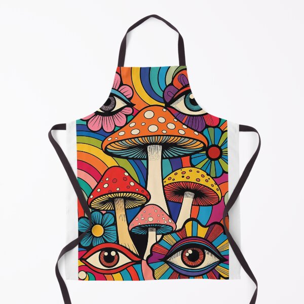 Item preview, Psychedelic Mushrooms Trippy Pop Art designed and sold by neonvelour.