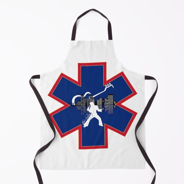 Item preview, City of Memphis Skyline with Elvis EMS Star of Life designed and sold by BerlinerKatzen.