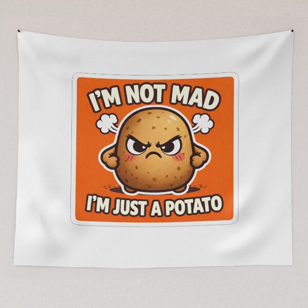 Item preview, Angry Potato Expression designed and sold by Owcomm.