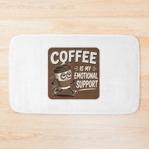 Item preview, Coffee Is My Emotional Support designed and sold by Owcomm.
