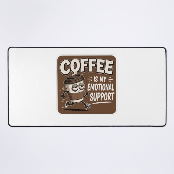 Item preview, Coffee Is My Emotional Support designed and sold by Owcomm.