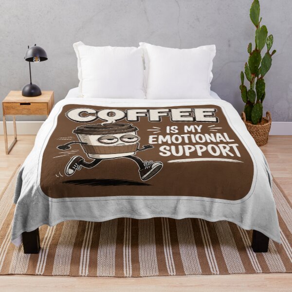 Item preview, Coffee Is My Emotional Support designed and sold by Owcomm.