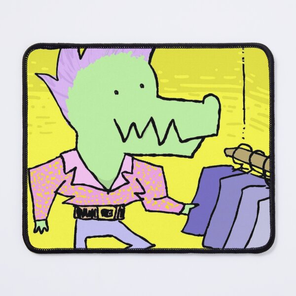 Item preview, Crocodile Shopping Clothes Rack Retro designed and sold by NZLBEL.