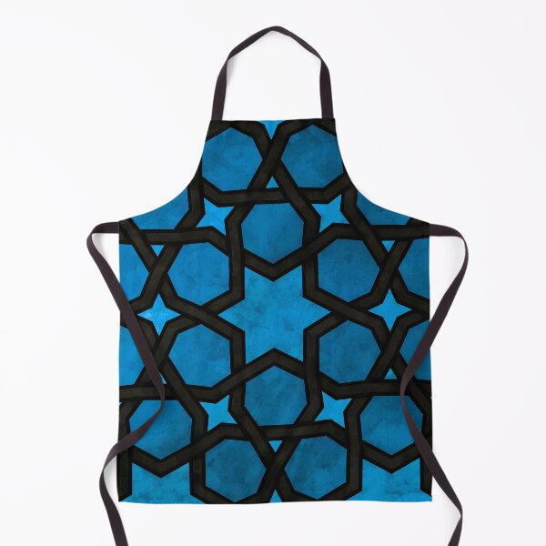 Item preview, Blue And Aqua Vintage Moroccan Star Pattern designed and sold by DEC02.