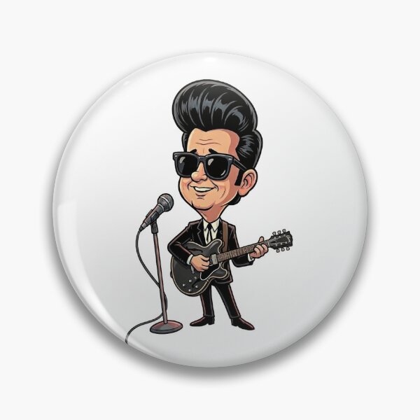 Aperçu de l'œuvre Roy Orbison - Dessin animé créée et vendue par Bigkite.