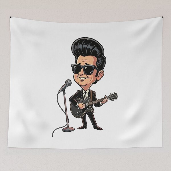 Item preview, Roy Orbison - Cartoon designed and sold by Bigkite.