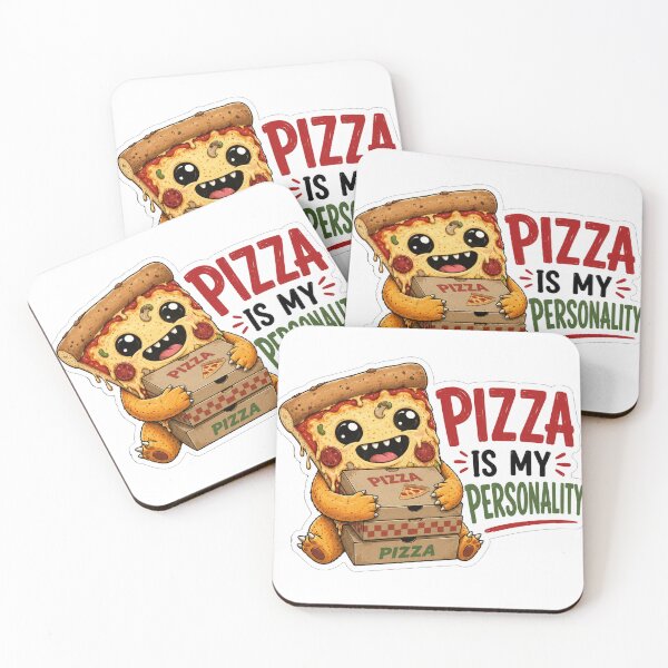 Item preview, Pizza Is My Personality Cute Monster designed and sold by Owcomm.